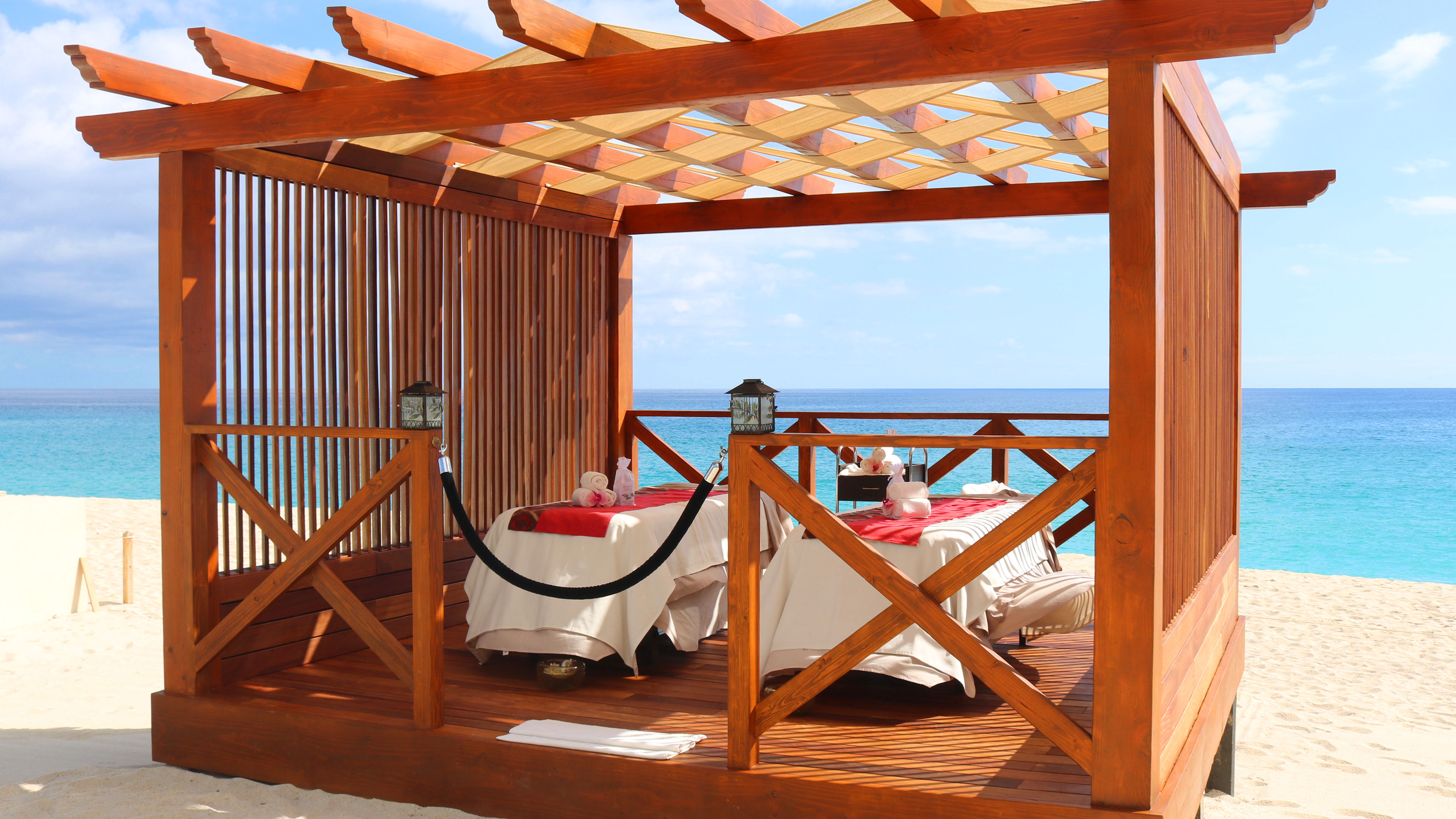 Beach Palapa Couples Massage - slide 1