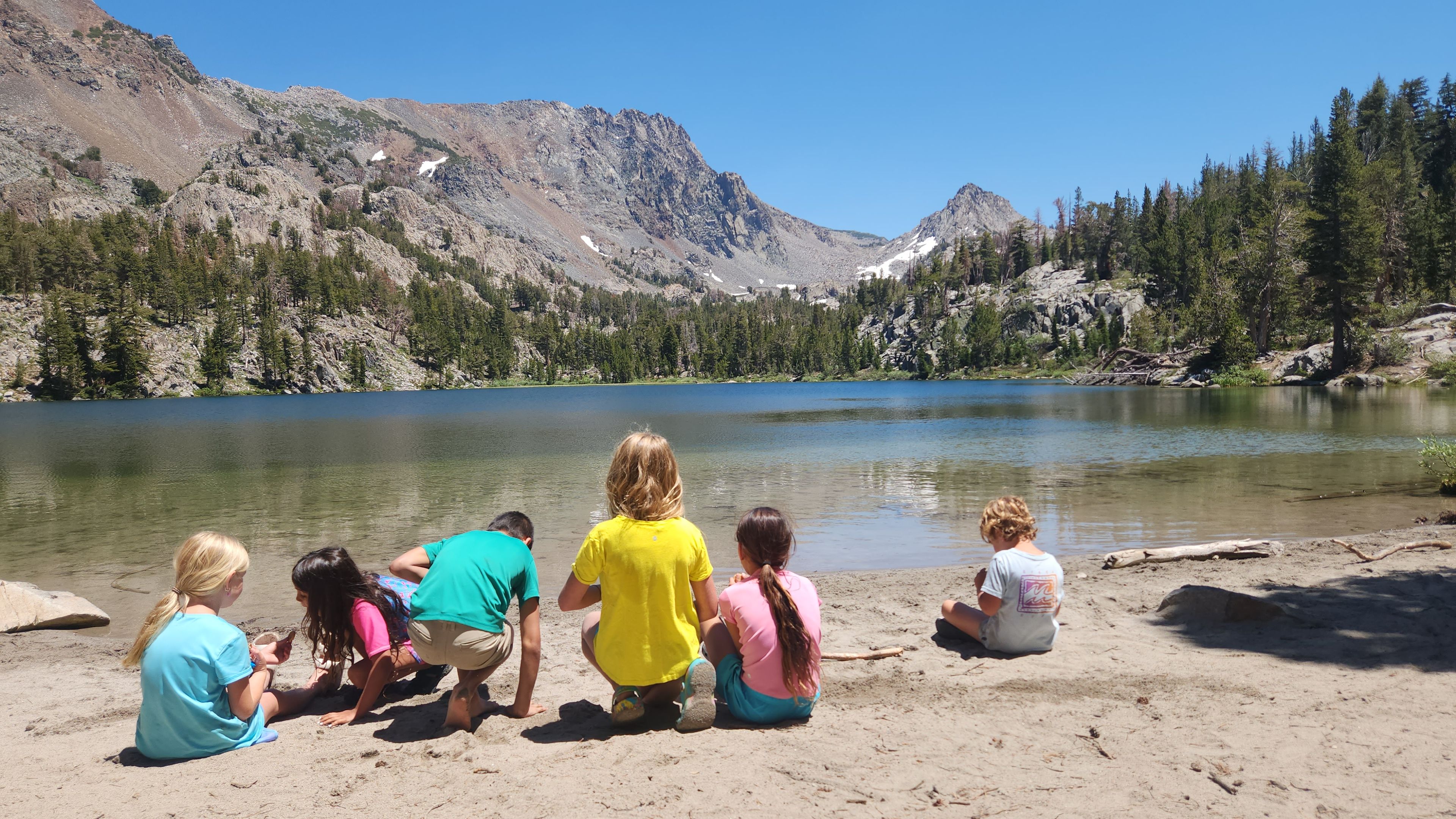 Journey to Barney Lake - Family Backpacking Adventure with TrekSierra - slide 7