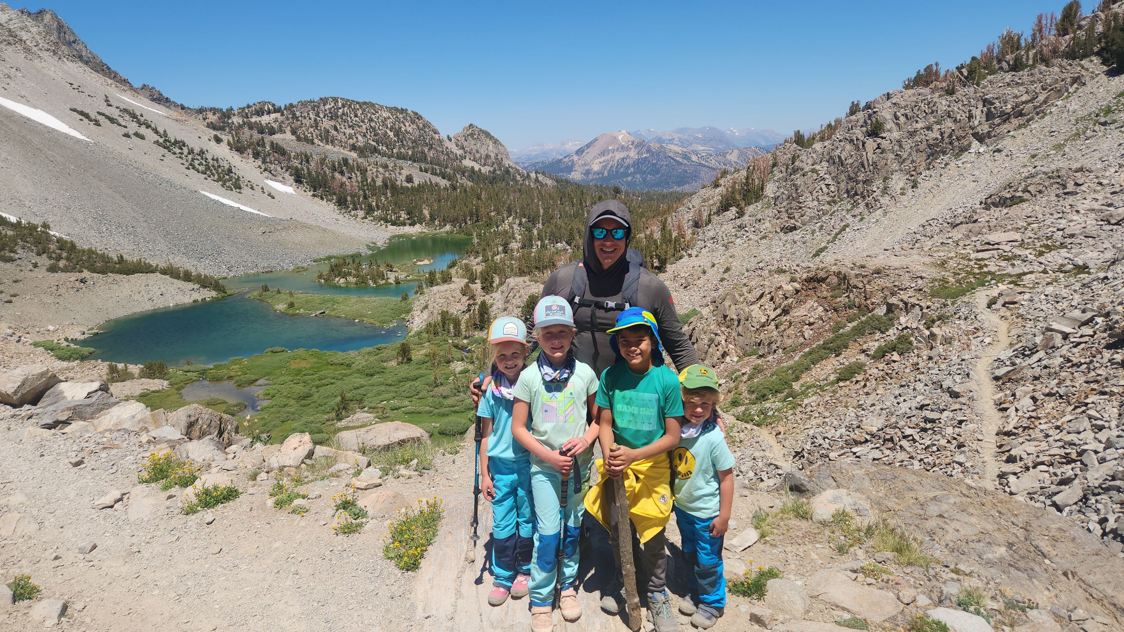 Journey to Barney Lake - Family Backpacking Adventure with TrekSierra - slide 1