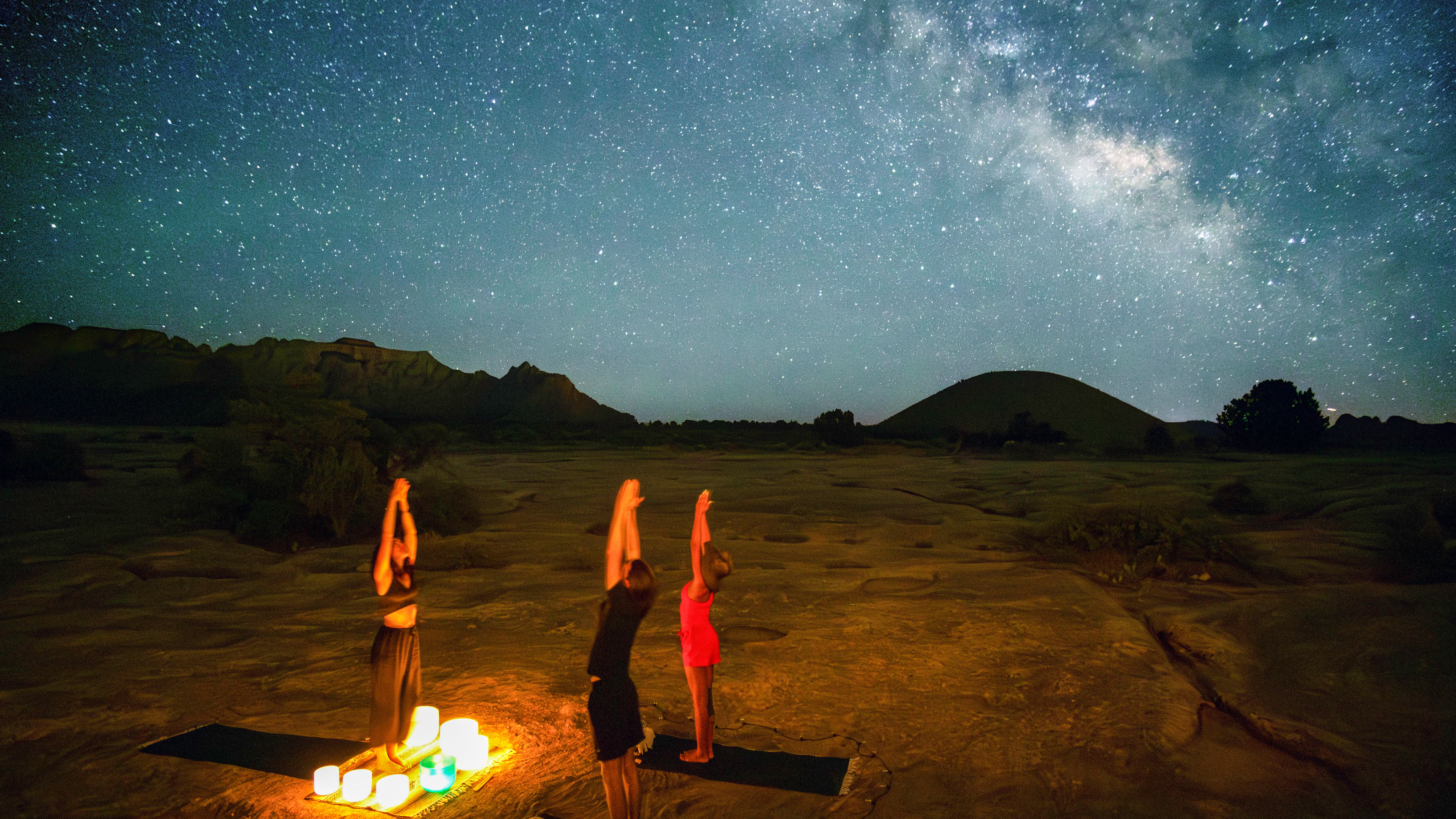 Cosmic Flow: Yoga + Meditation + Sound + Nature - slide 1