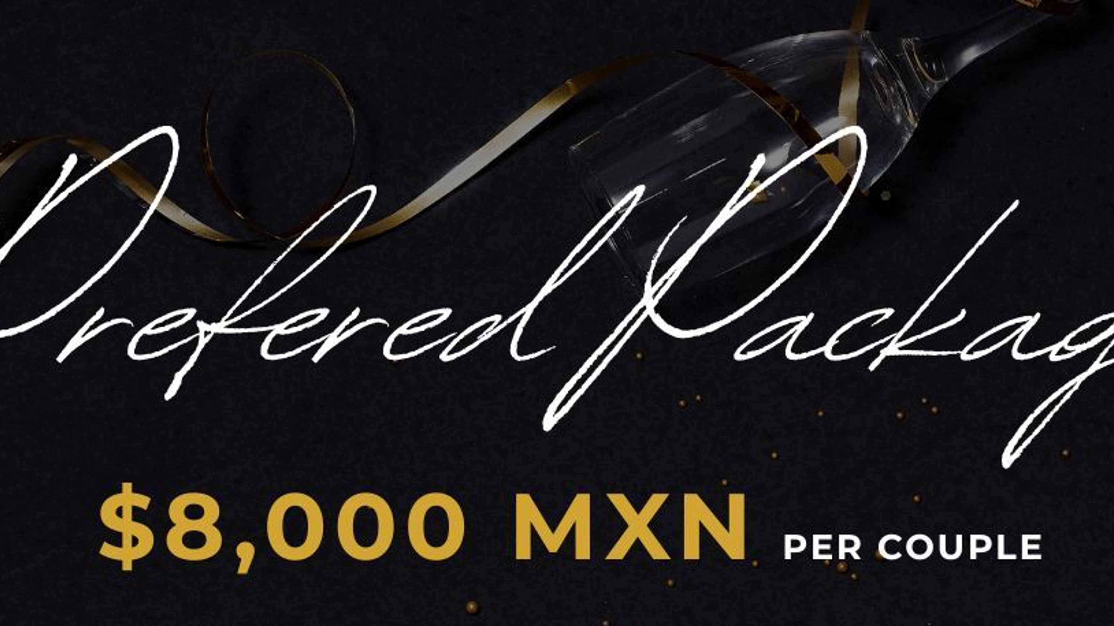 NEW YEAR'S EVE PRIVATE DINNER PREFERRED SPECIAL PACKAGE - deslizar 1