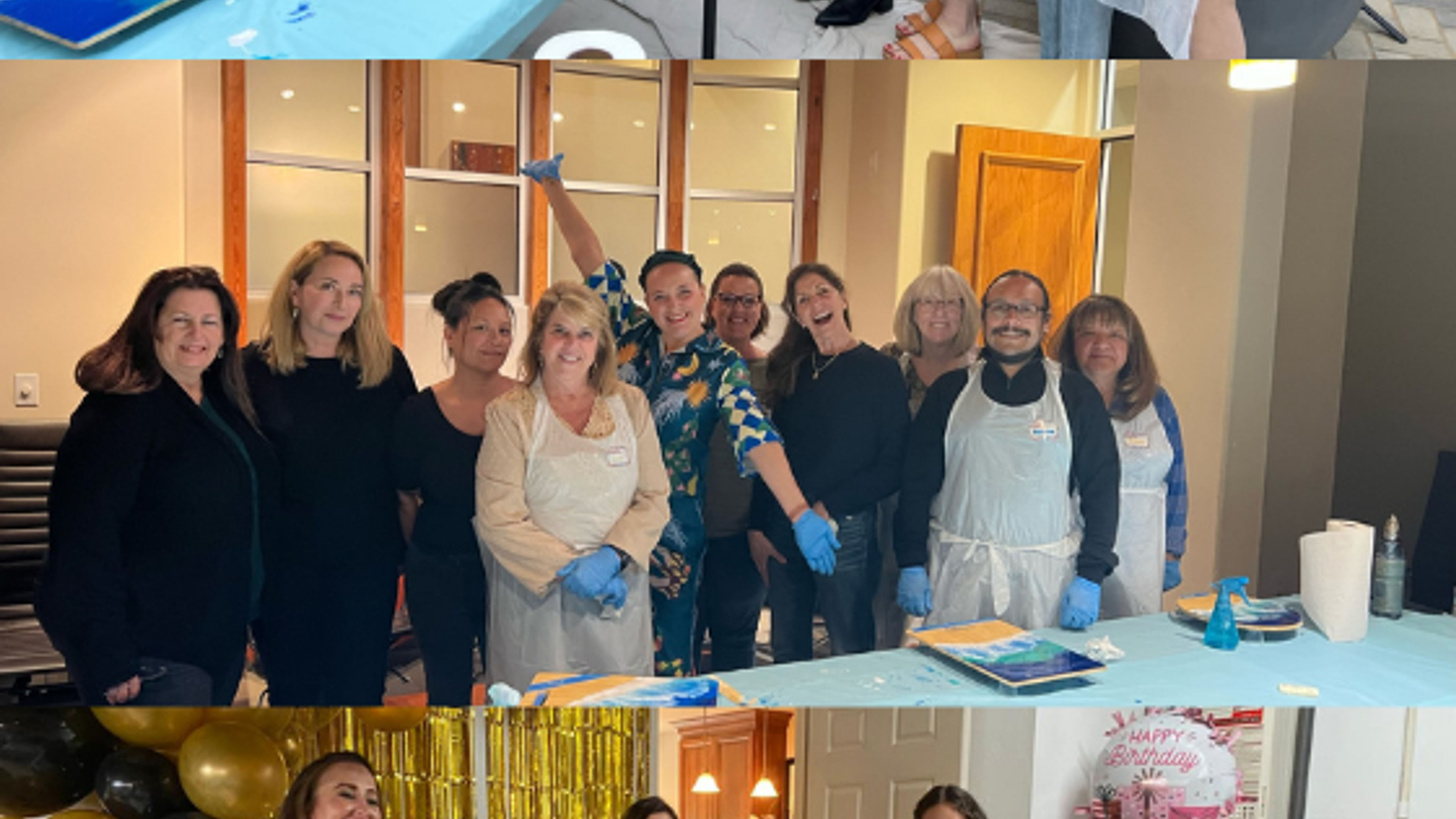 Epoxy Resin Ocean Cheeseboard Workshop | Oceanside - slide 8
