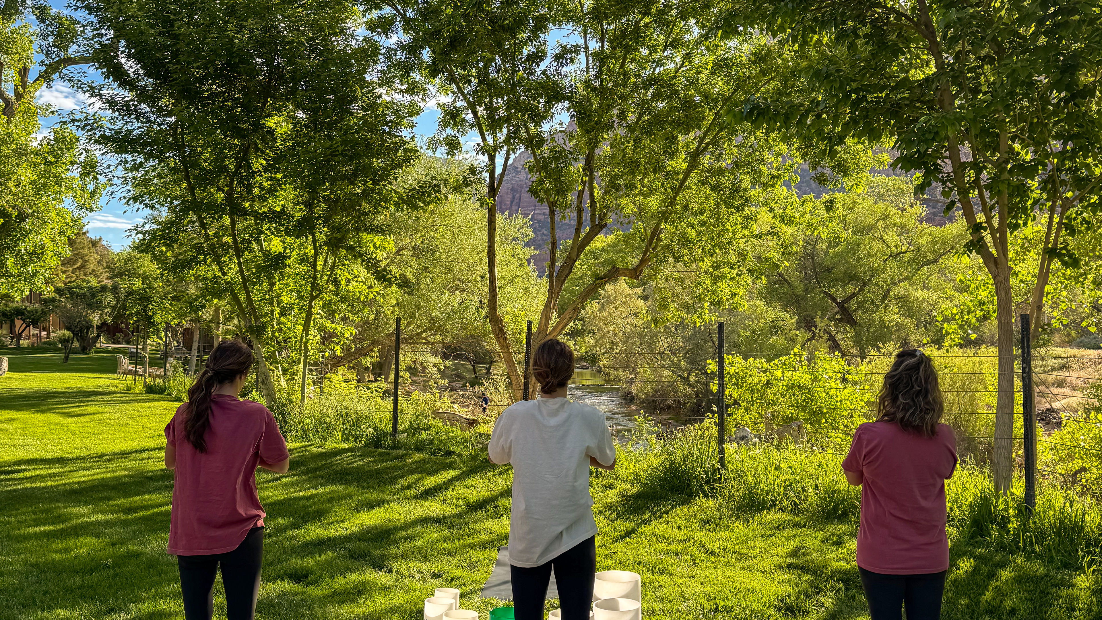 Cosmic Flow: Yoga + Meditation + Sound + Nature - slide 9
