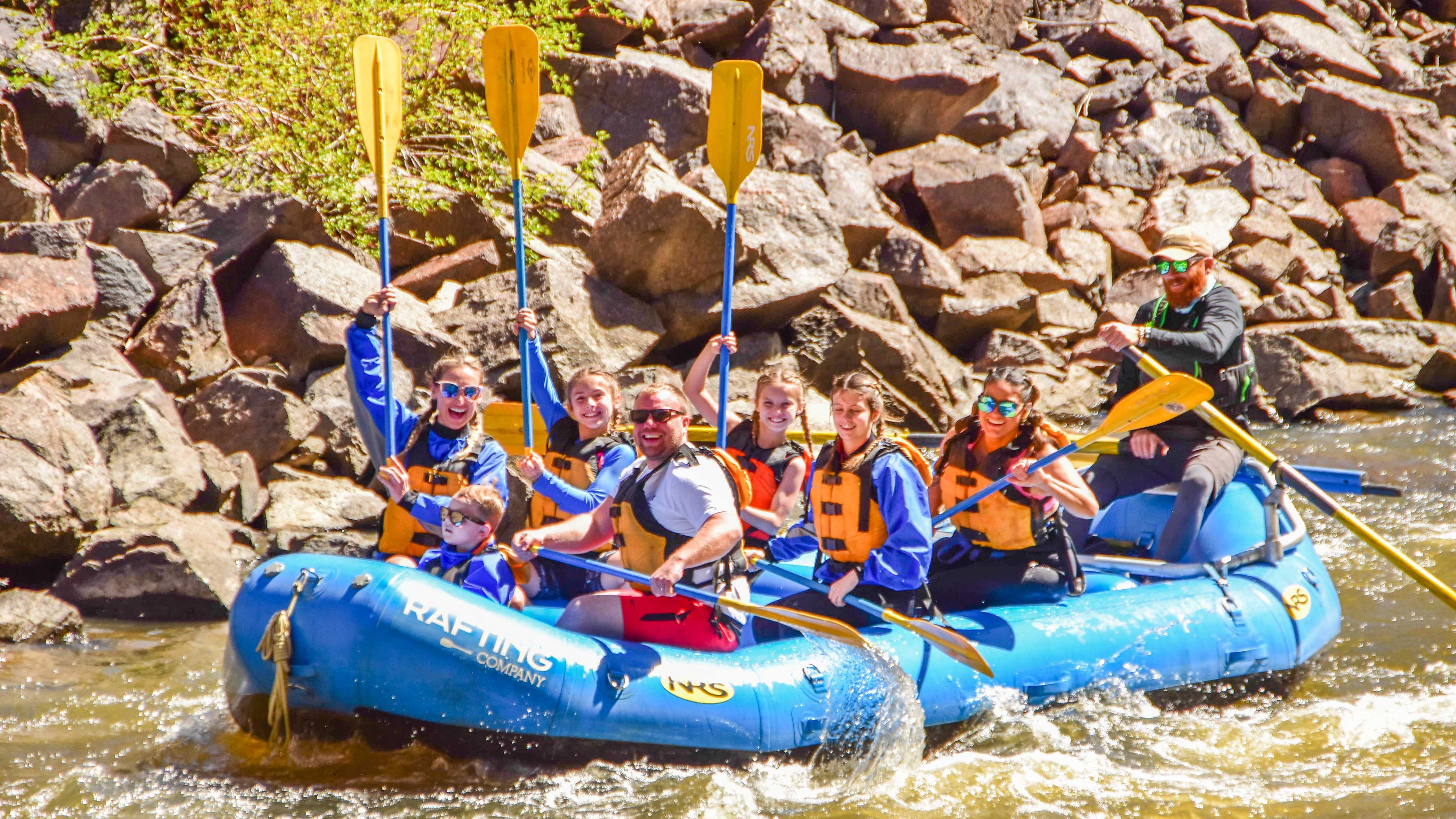 Guided Upper Colorado River Rafting: Half Day Trip - slide 3