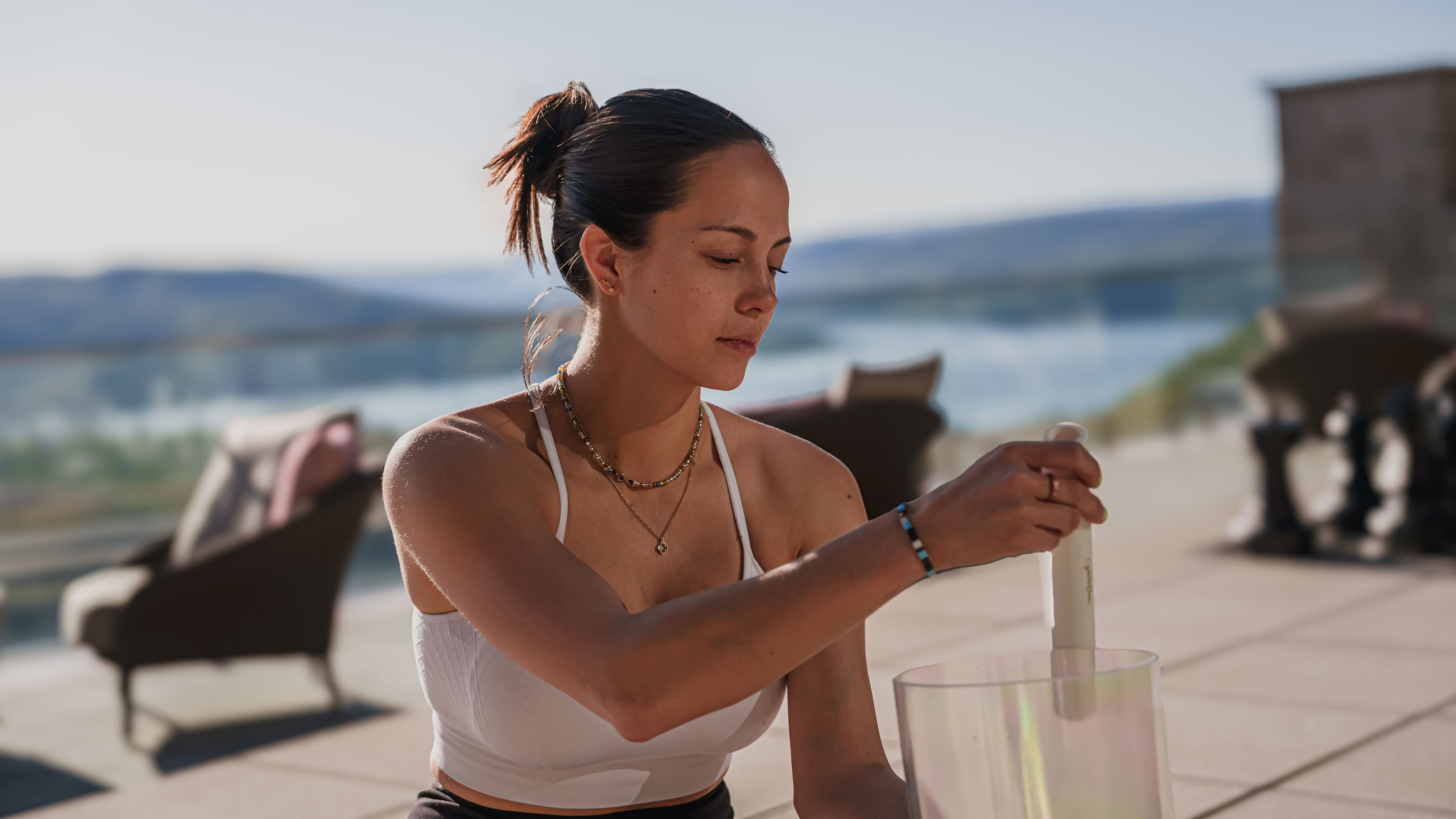 Sunrise Vinyasa & Singing Bowls  - slide 1