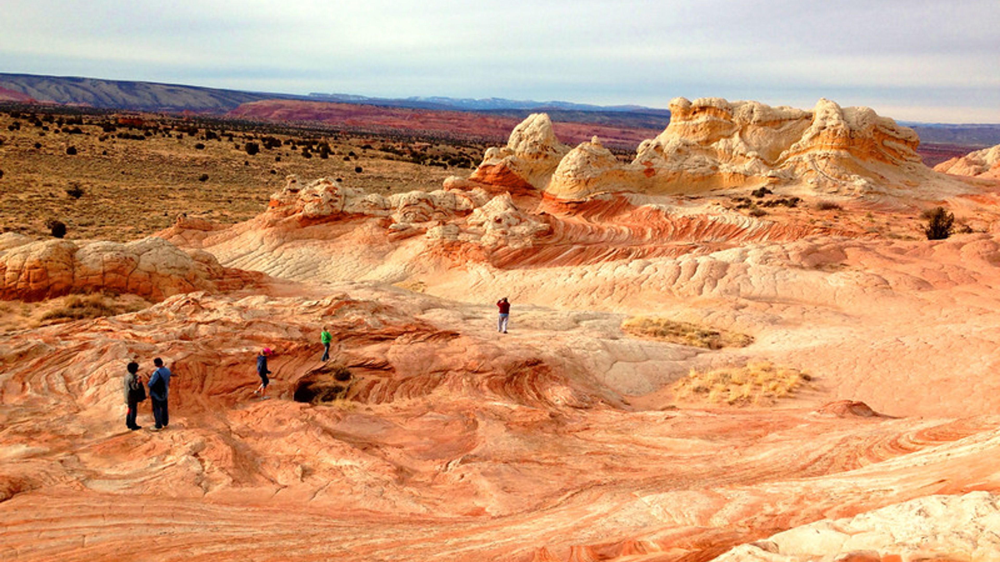 Amazing White Pockets of Vermilion Cliffs - slide 13