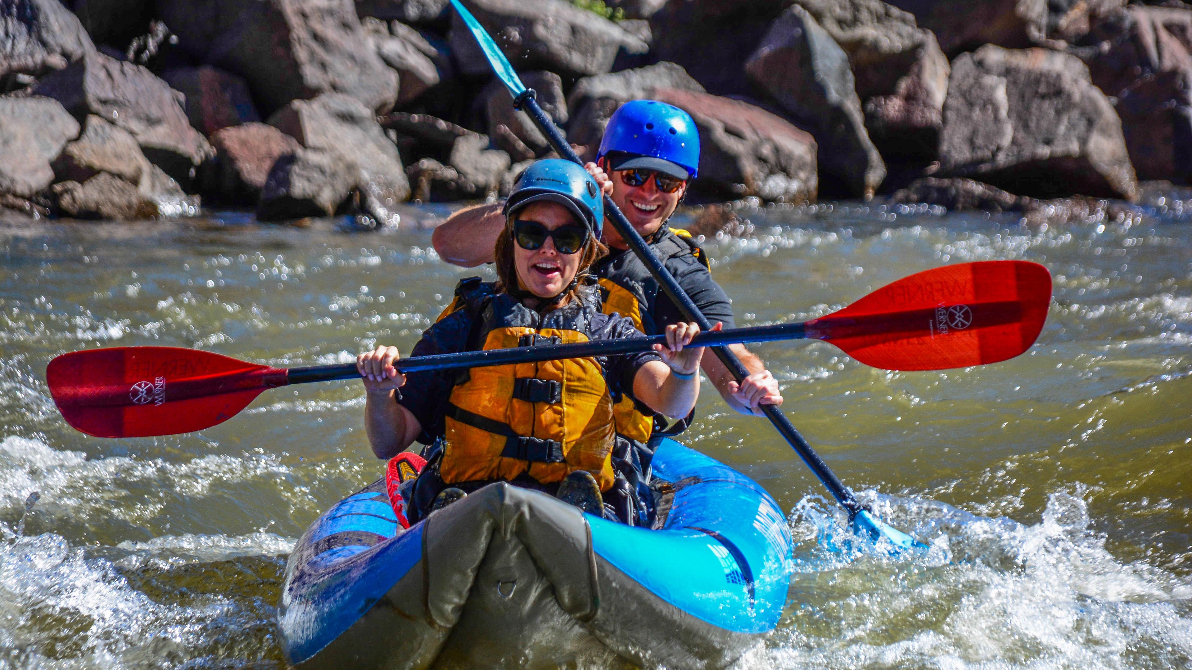 Guided Upper Colorado River Inflatable Kayak: Half Day Trip - slide 10