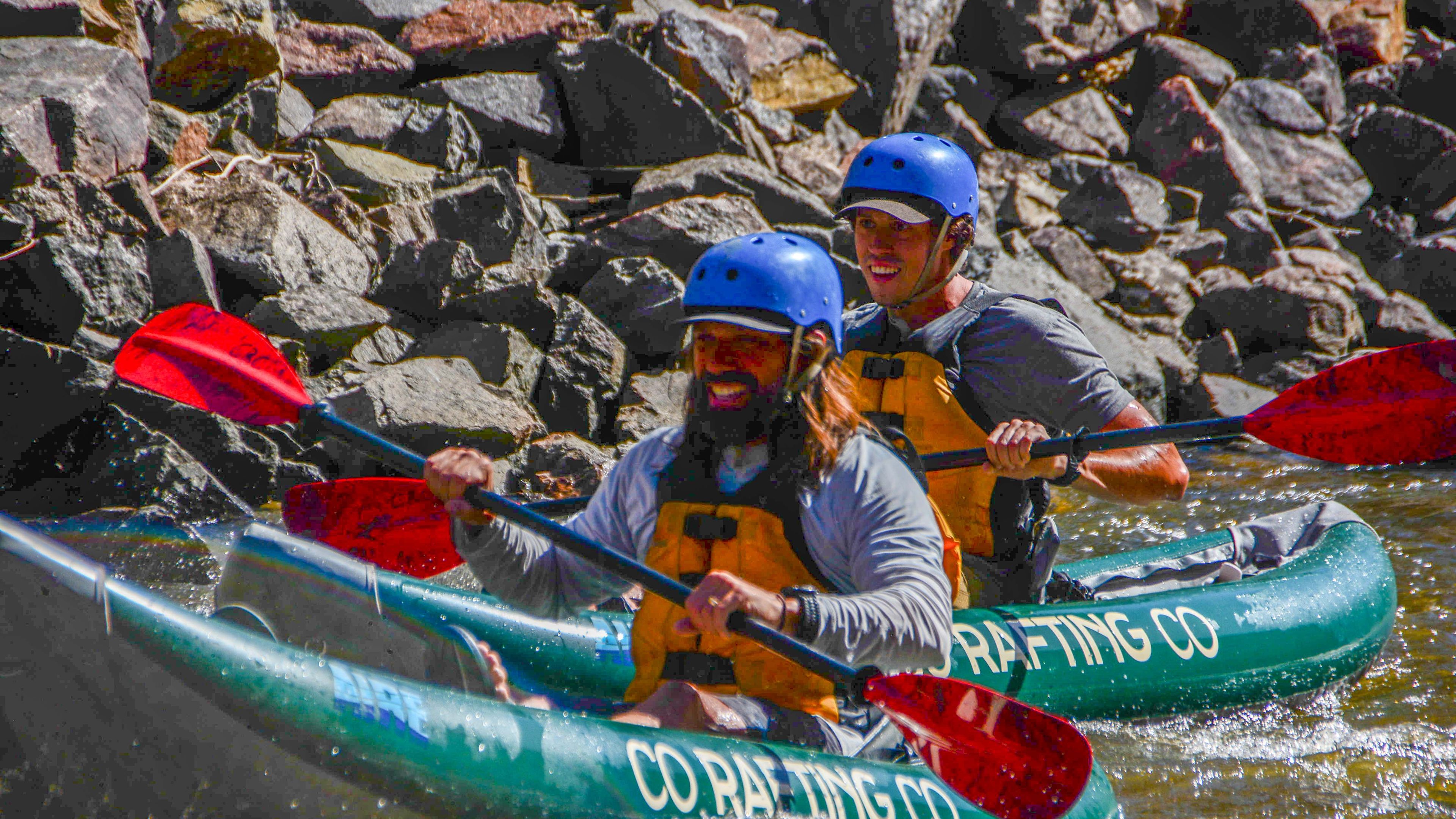 Guided Upper Colorado River Inflatable Kayak: Half Day Trip - slide 17