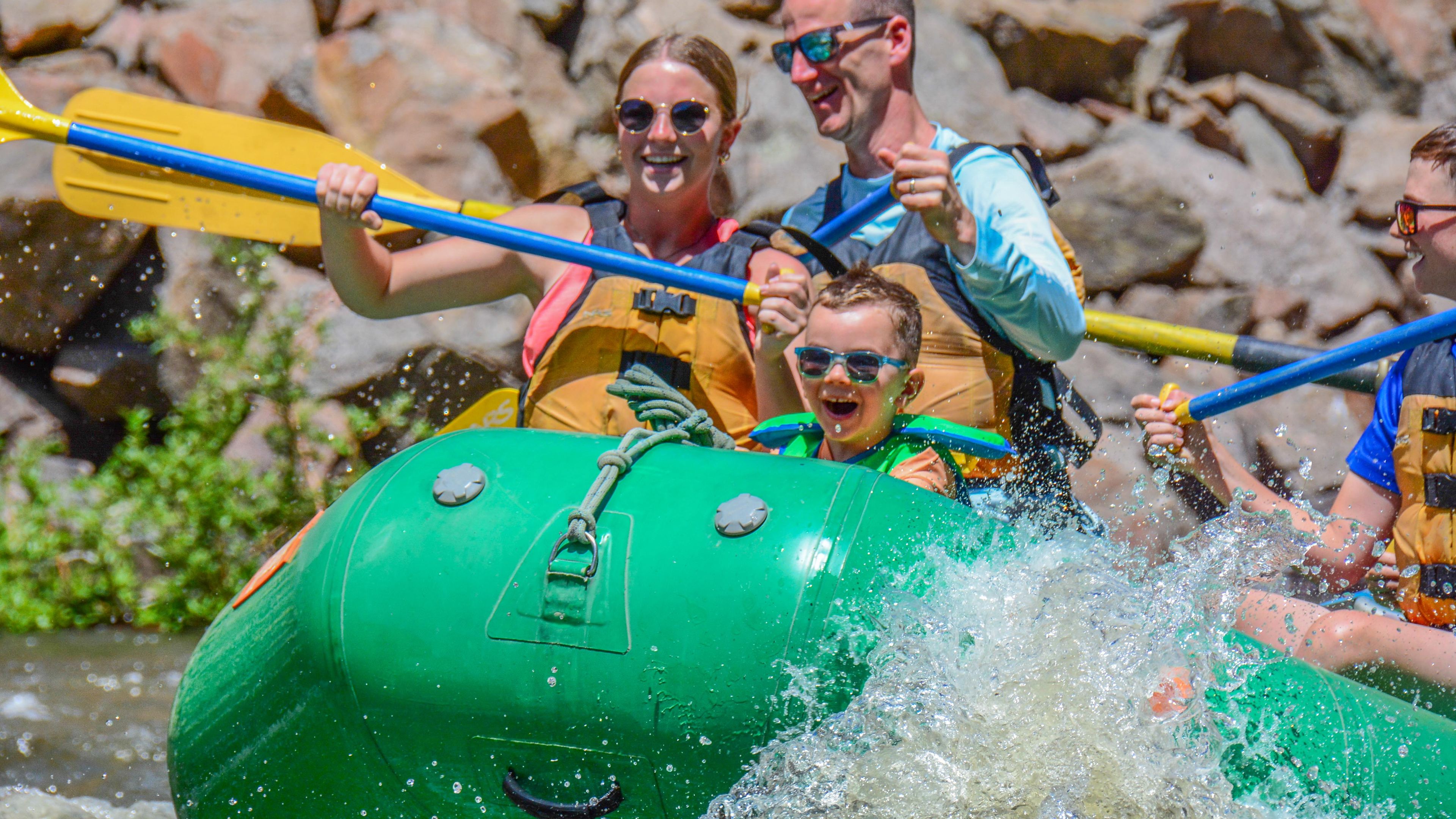 Guided Upper Colorado River Rafting: Half Day Trip - slide 1