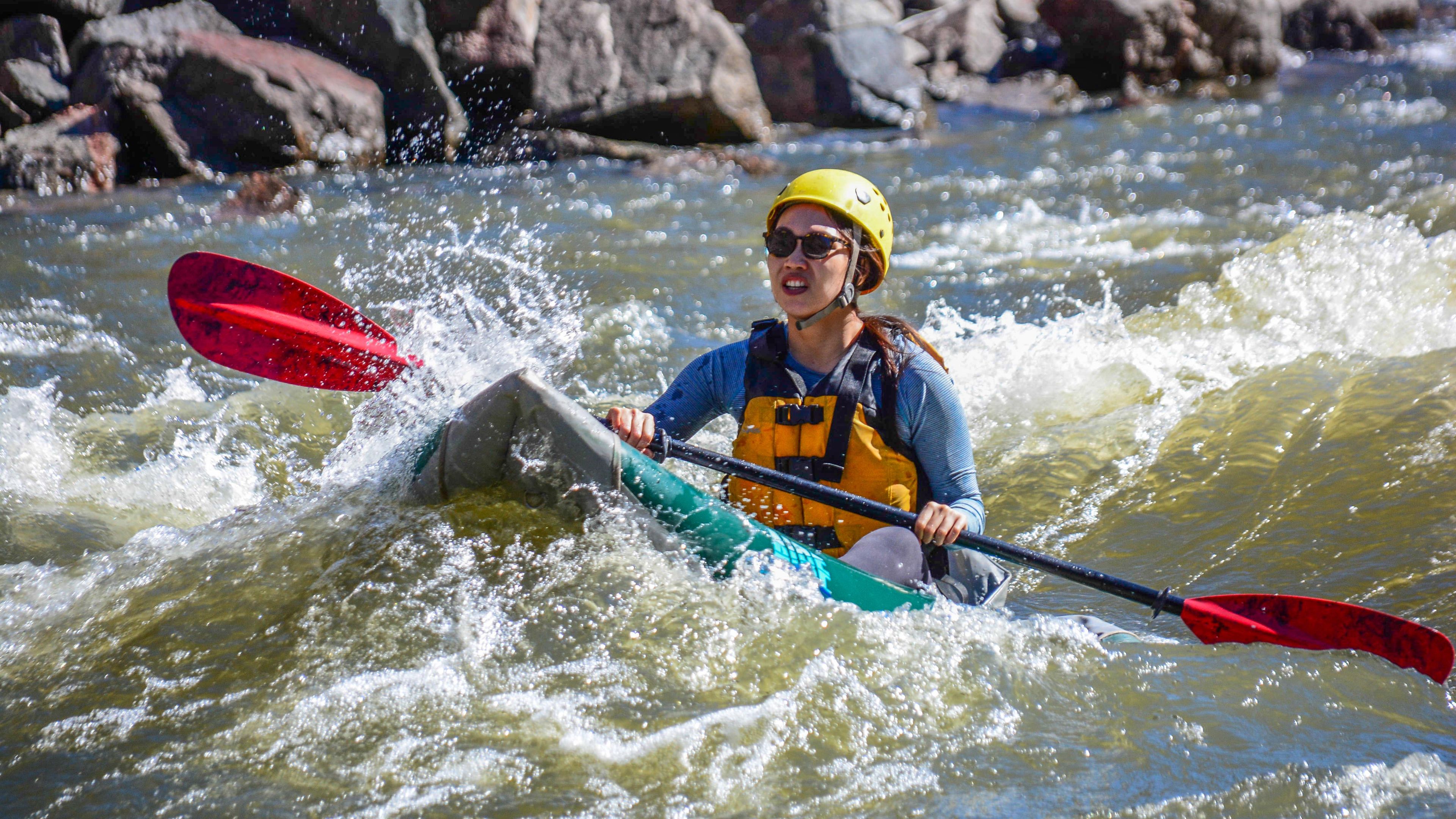 Guided Upper Colorado River Inflatable Kayak: Half Day Trip - slide 18