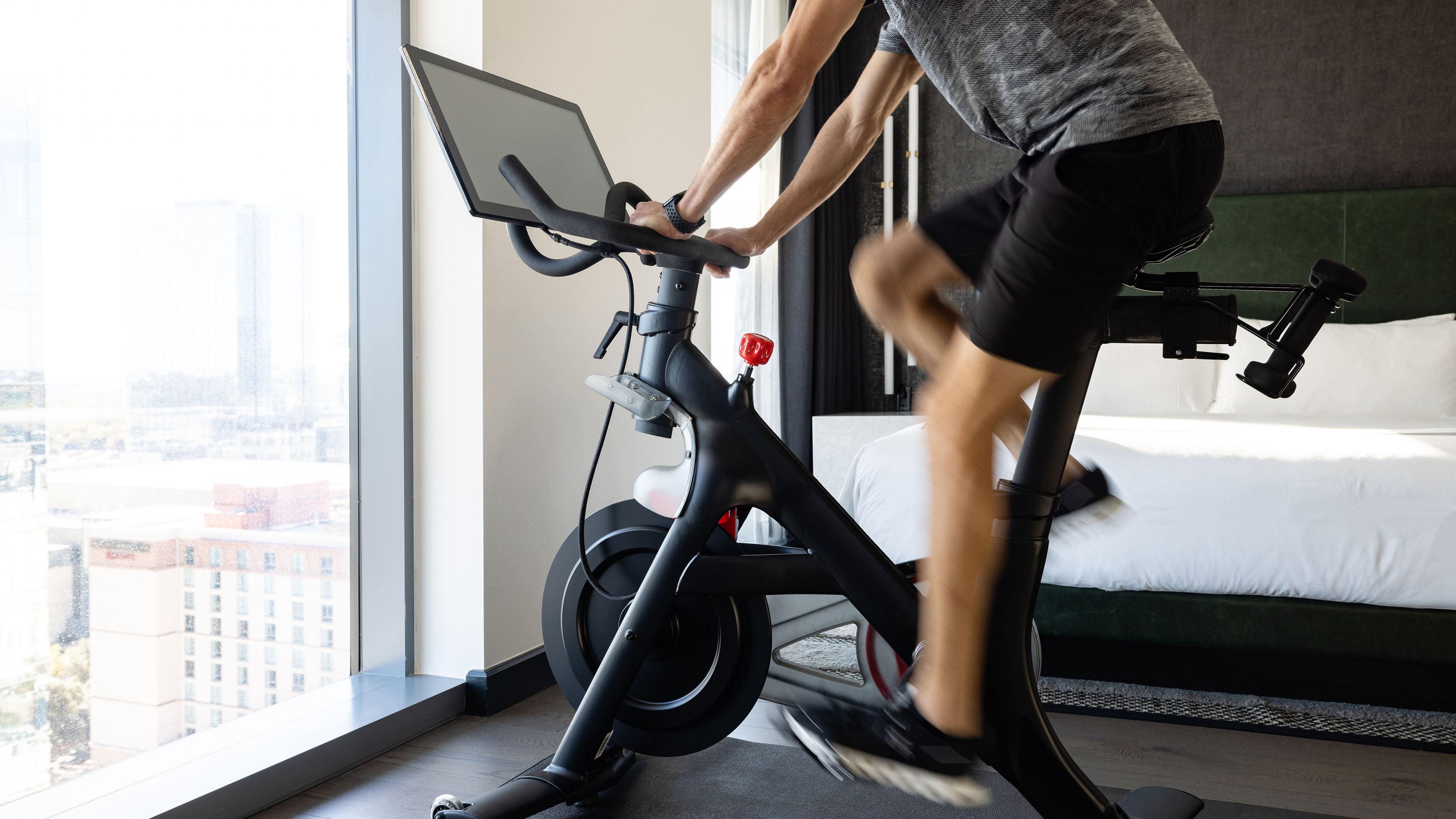 Rent A Peloton in Your Room - slide 1