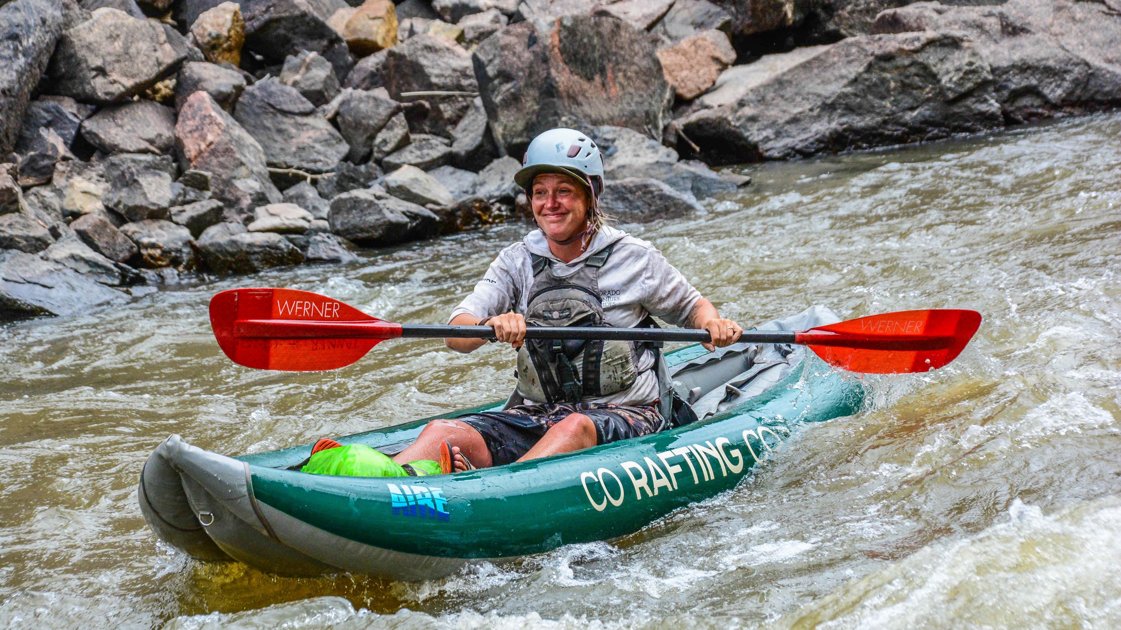 Guided Upper Colorado River Inflatable Kayak: Half Day Trip - slide 9