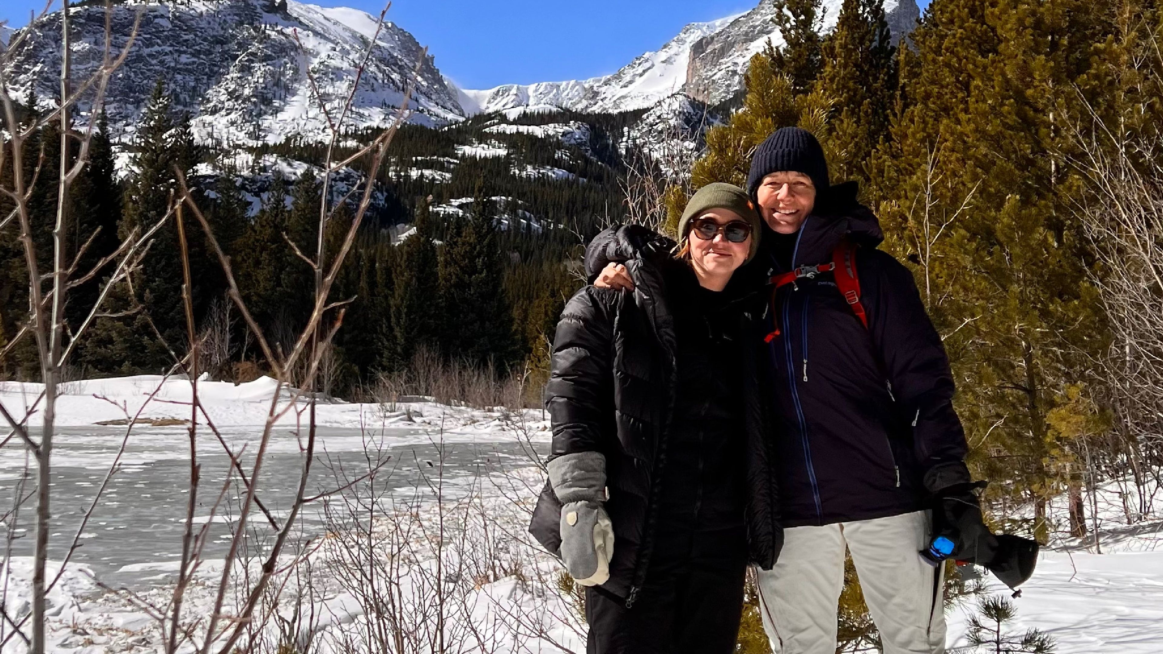Snowshoe in Rocky Mountain National Park  - slide 3