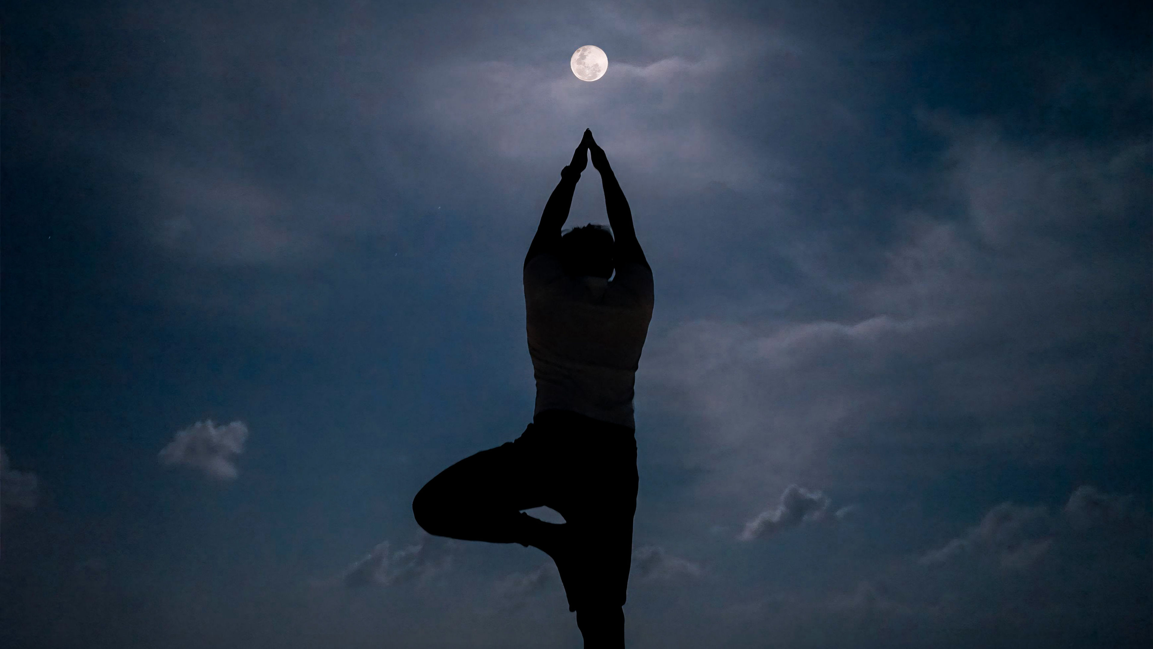 Full Moon Yoga Meditation - slide 2