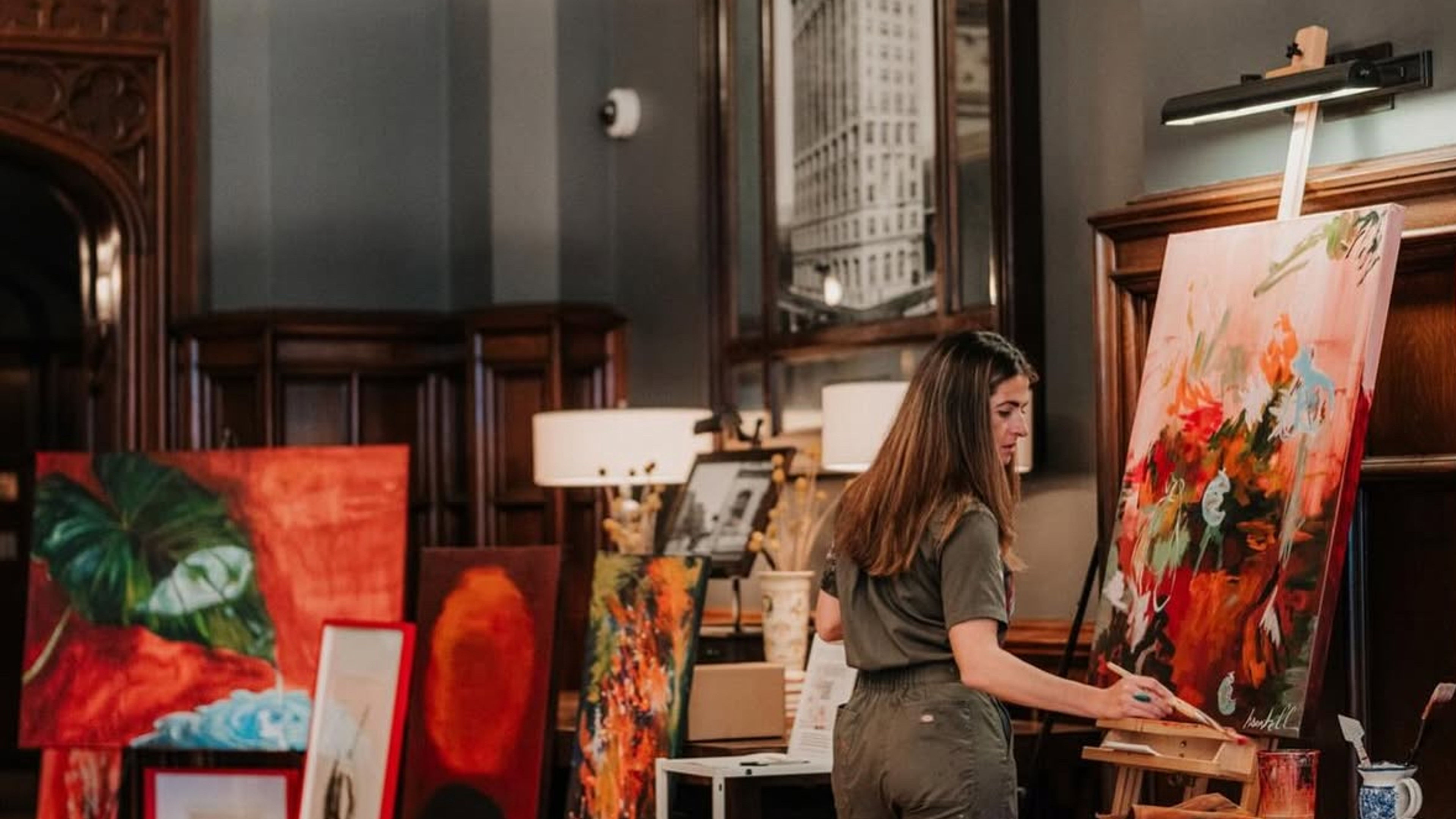 Slow Drip Watercolor Sessions & Social Club - slide 6