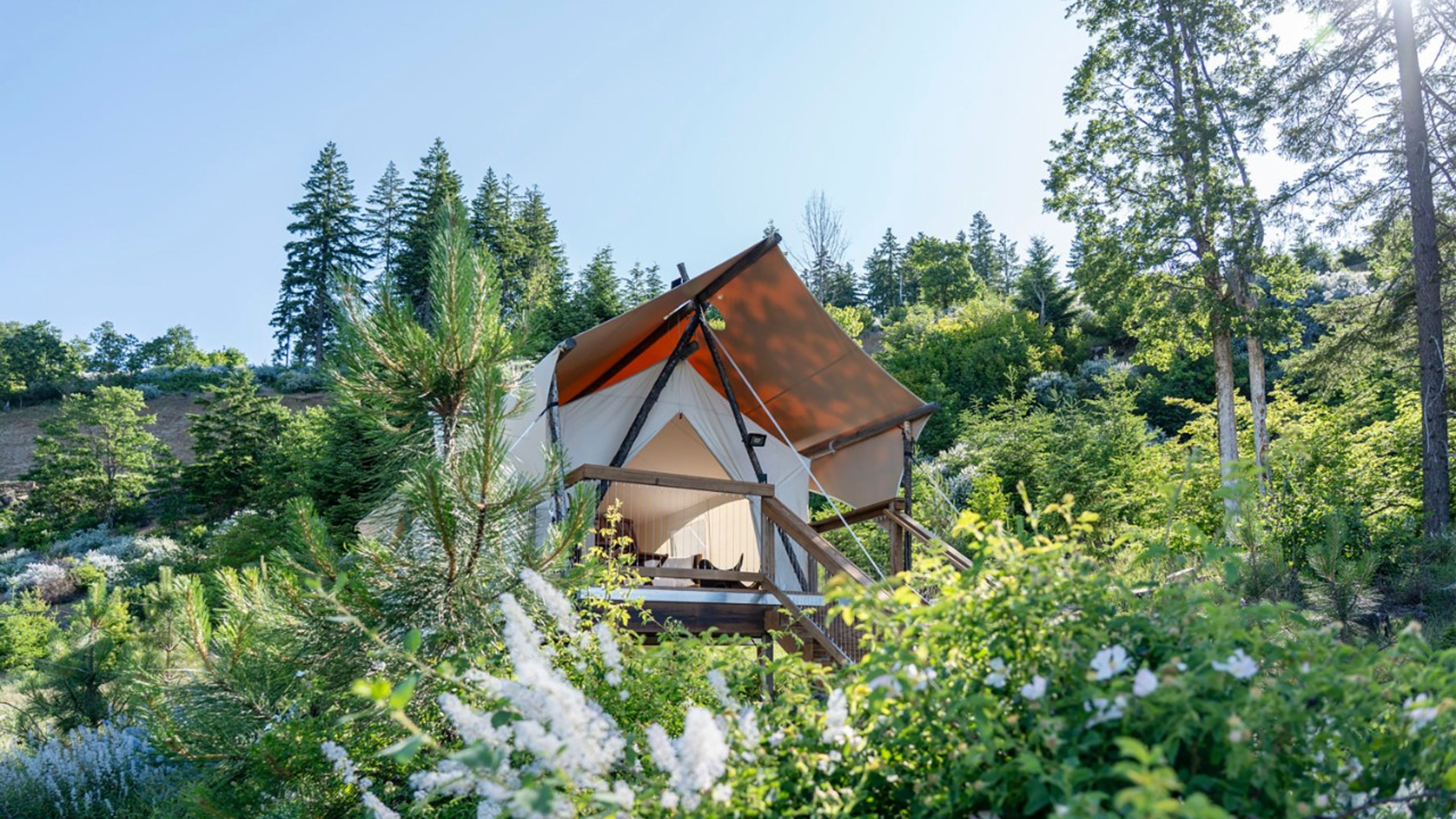 2-Night Stay for 2 at Under Canvas Columbia River Gorge - slide 1
