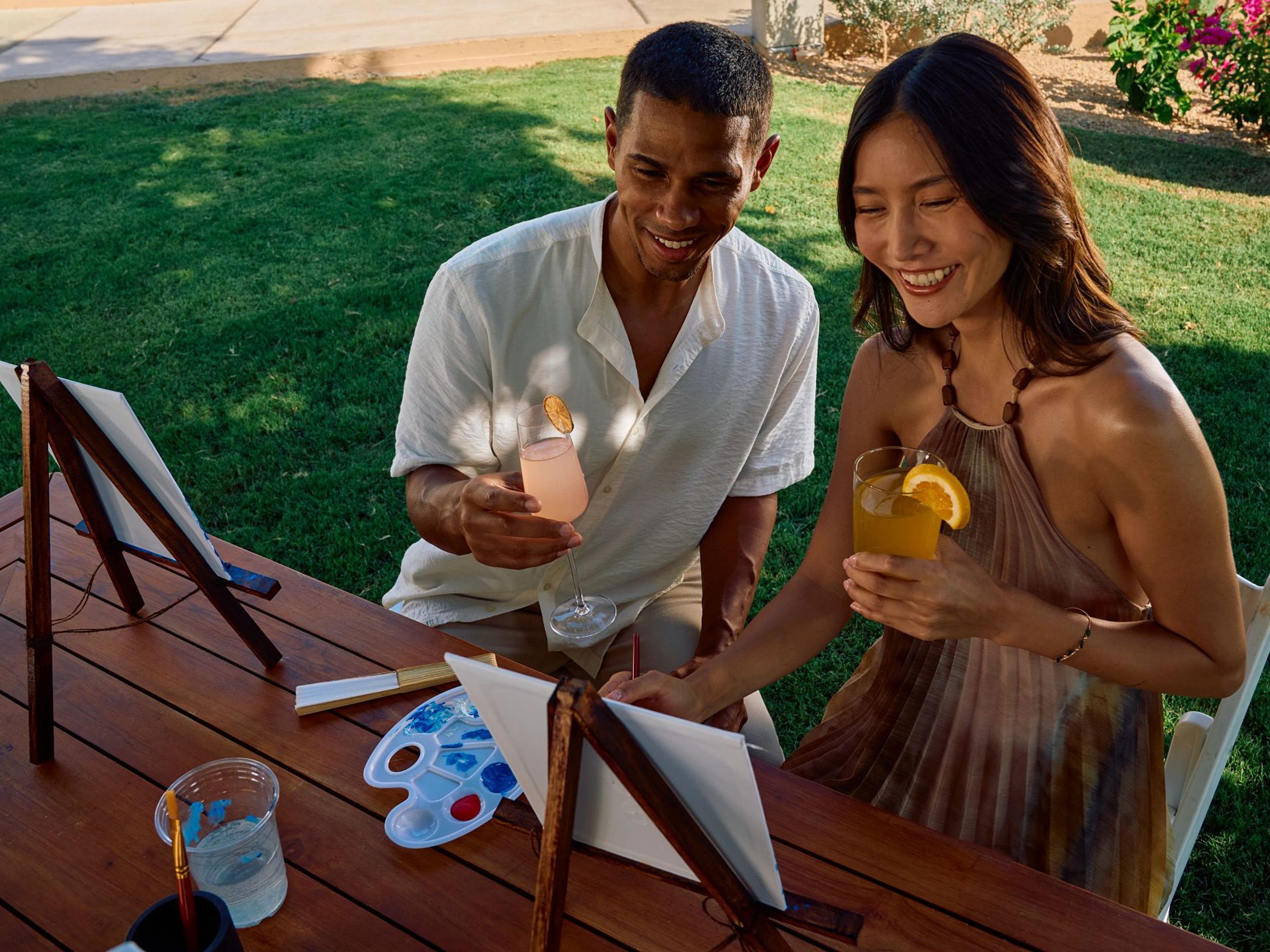 Sip & Paint : A sensorial experience