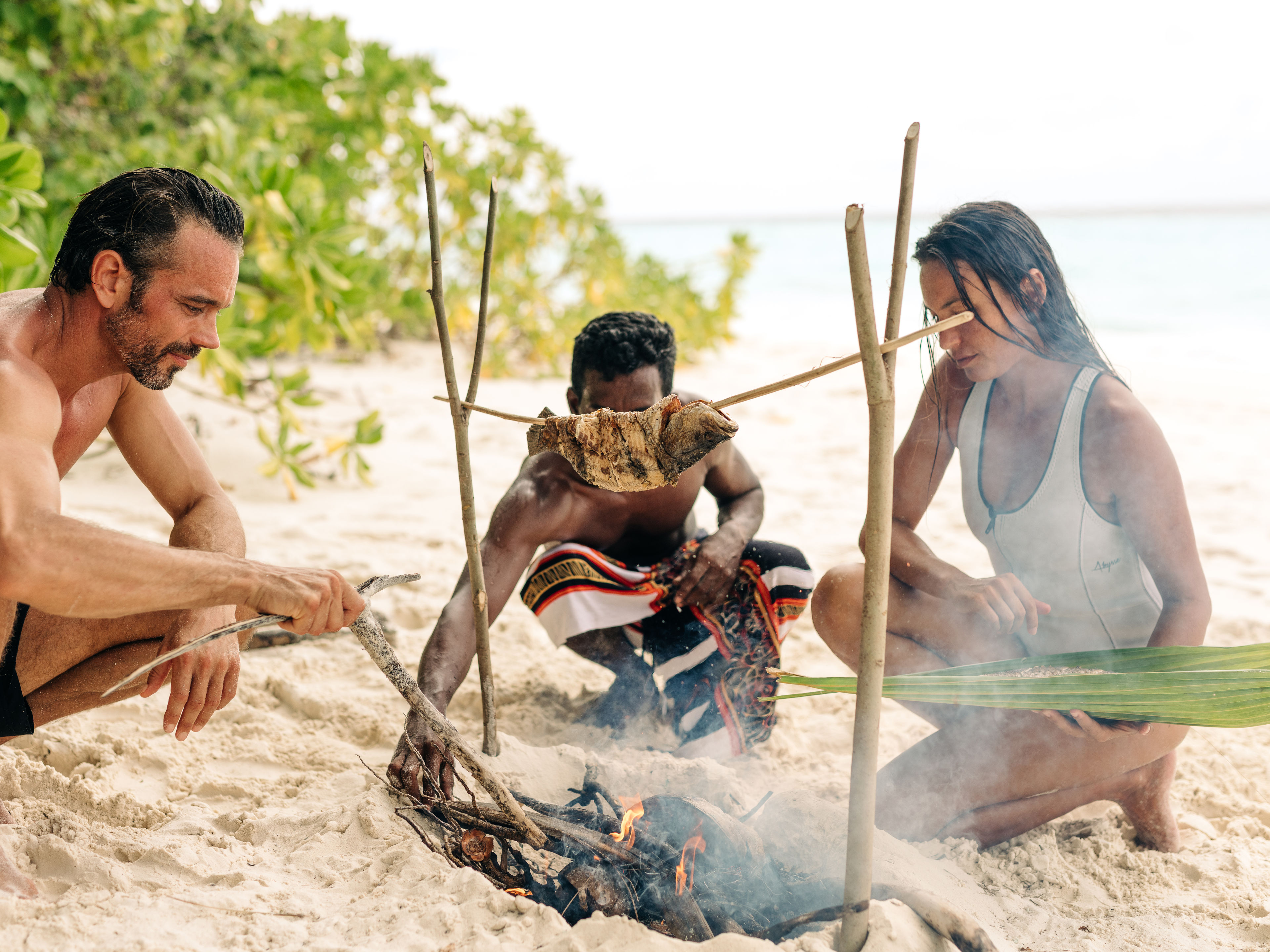 Traditional Maldivian Island Picnic