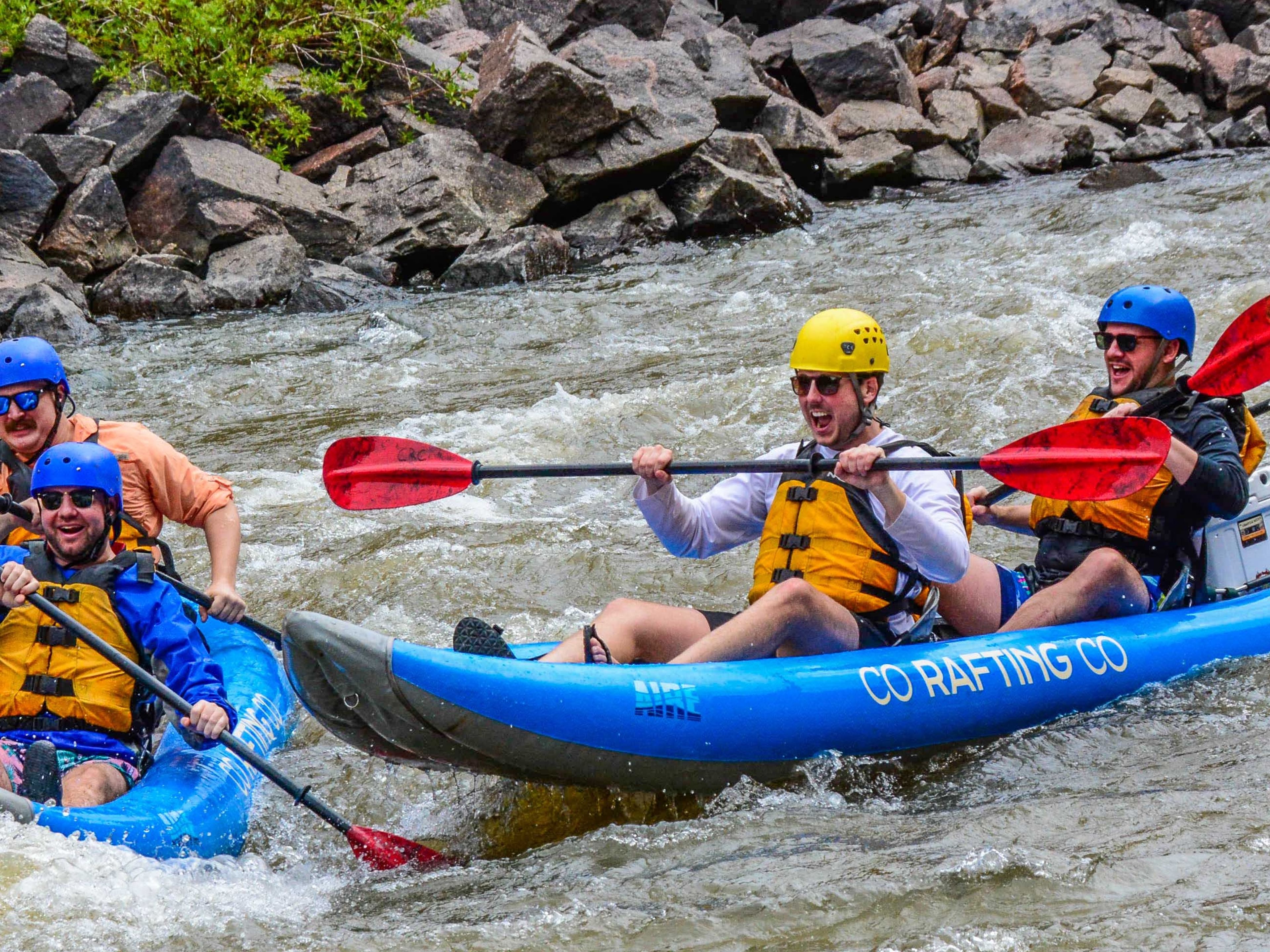 Guided Upper Colorado River Inflatable Kayak: Half Day Trip