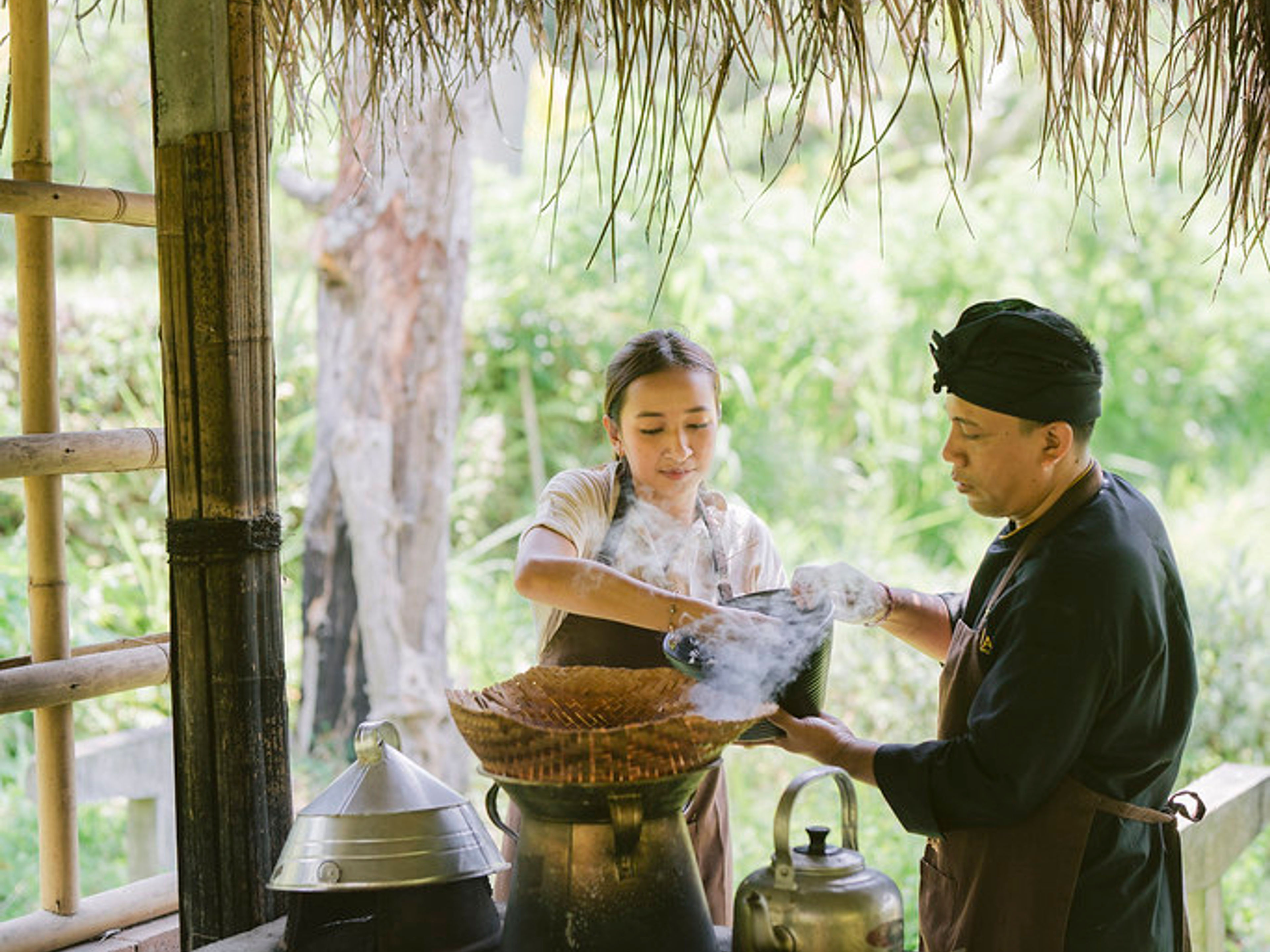 Cooking in the Organic Garden