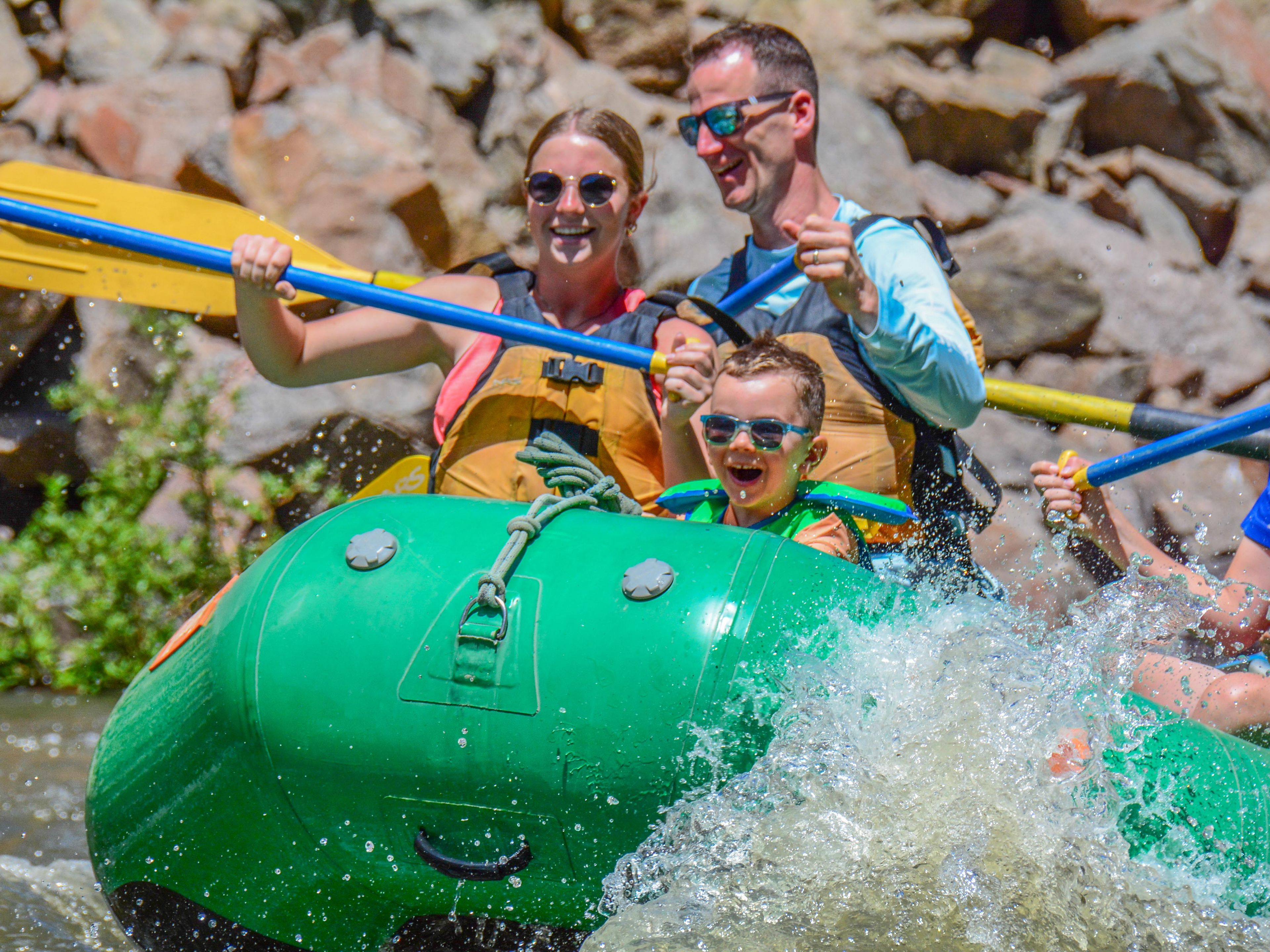 Guided Upper Colorado River Rafting: Half Day Trip