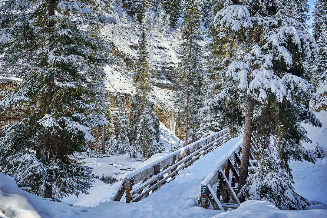 Ousel Falls Winter Hike