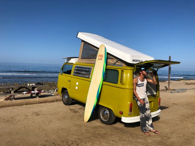 Hyatt Find | Surf Tour In a Vintage VW Van