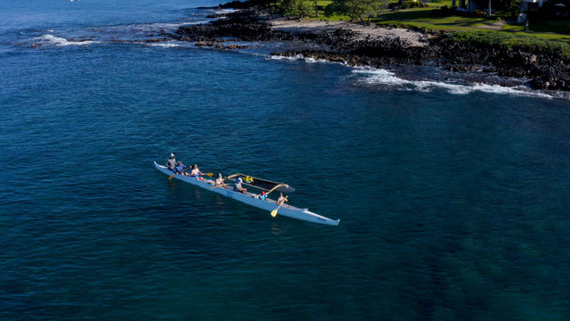 Complimentary Outrigger Canoe