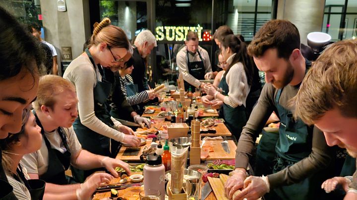 Sushi Making Class with Kaz