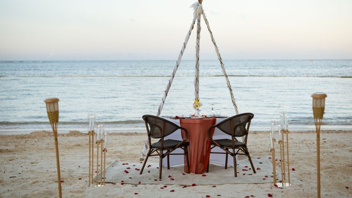 Beachfront Dinner