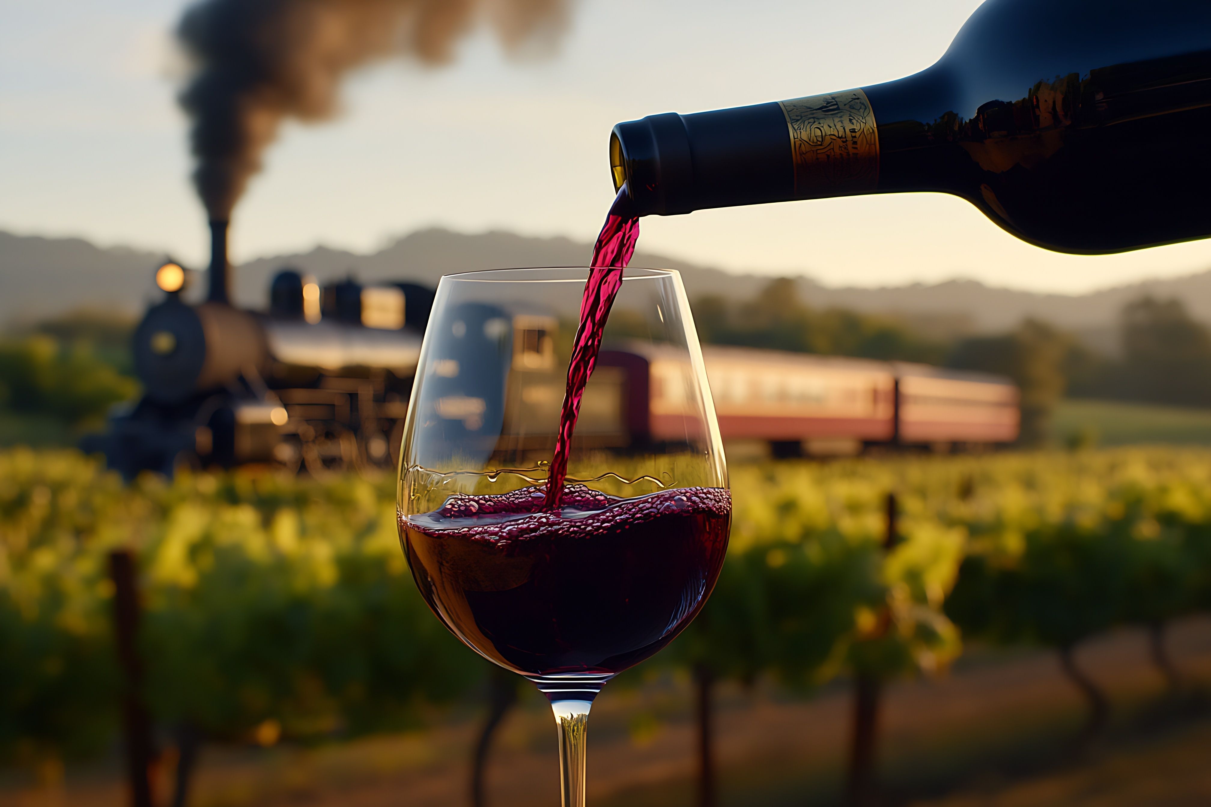 Rails & Vines: Napa Valley Wine Train Experience and Luxury Stay for Two