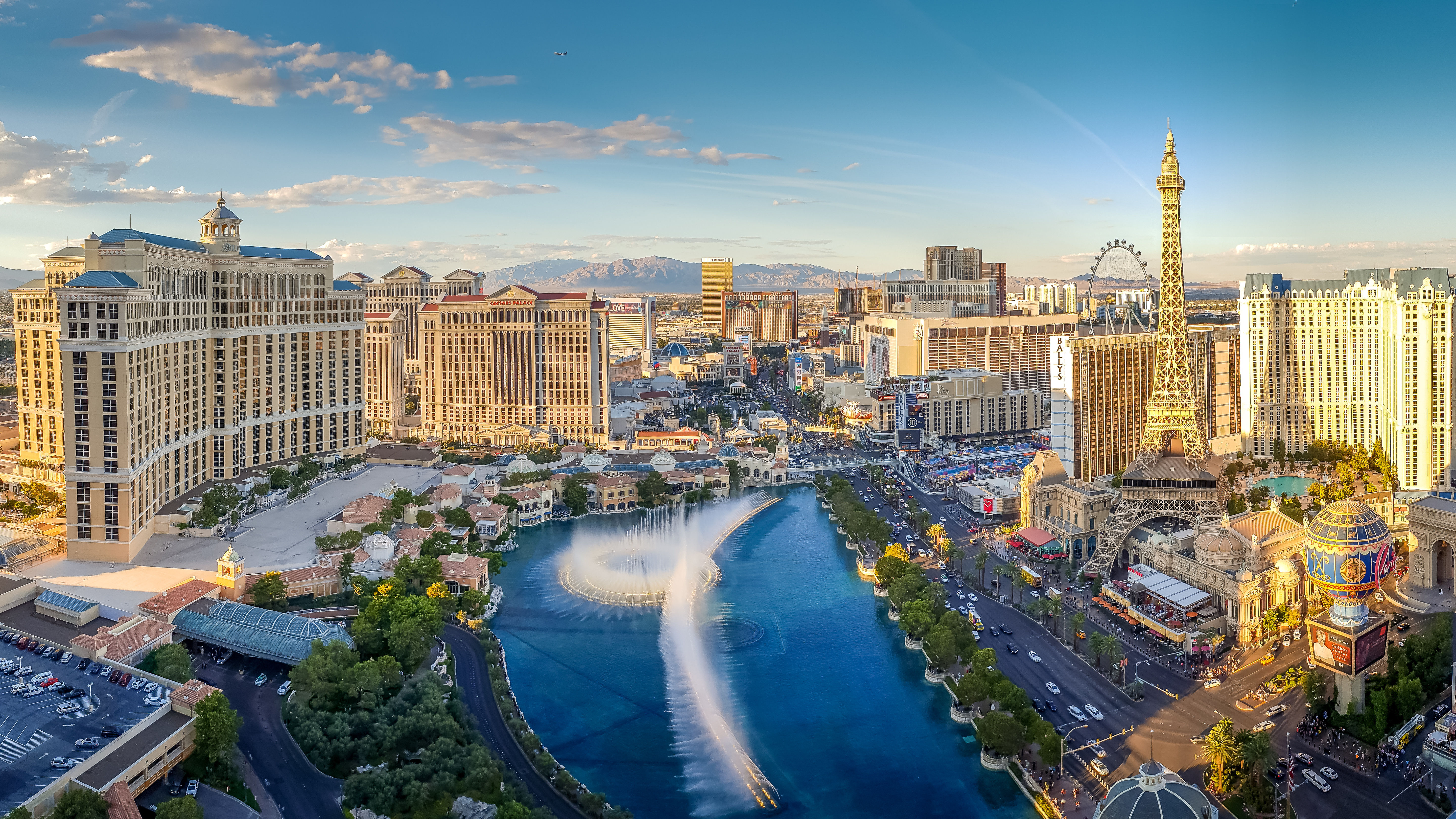 Vegas Indulgence: Golf, Glamour & Nights to Remember with Roundtrip Airfare for Two