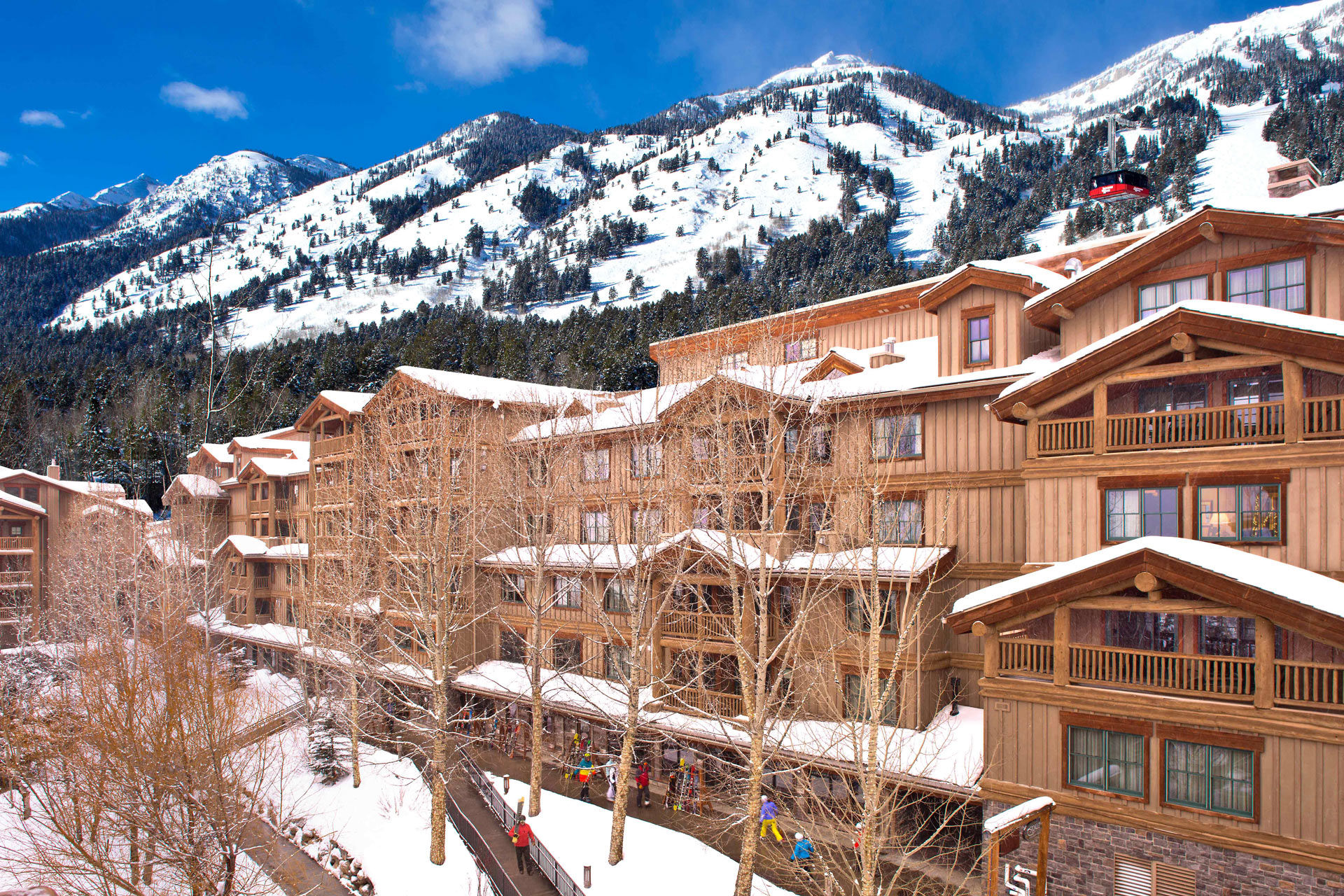 Teton Winter Escape: A Mountain Adventure, with Roundtrip Airfare for Two